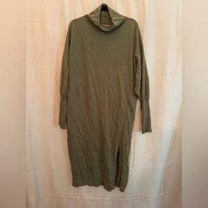 Aritzia Cyprie Wool blend Turtleneck Sweater Dress